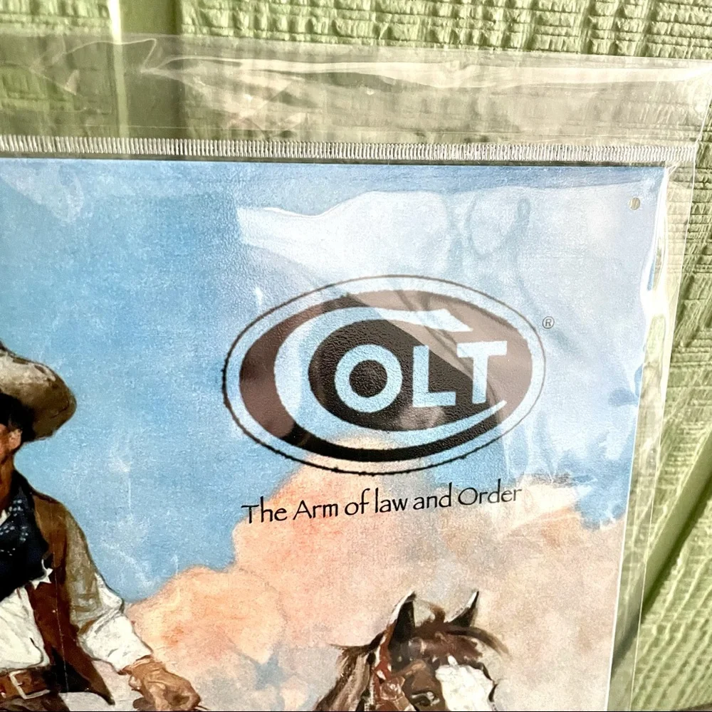 NEW Colt Metal Sign